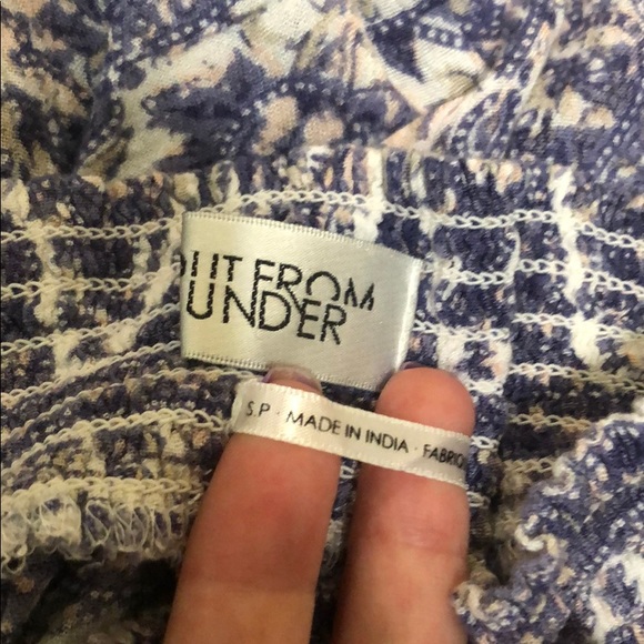 Out From Under paisley flow shorts - Picture 3 of 3